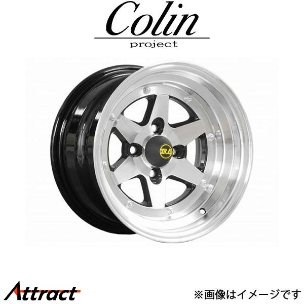 コーリン ロンシャン XR-4 アルミホイール 4本(14×8.0J 4H-114.3 INSET±0 ブラックポリッシュ)XR-4001480K COLIN LONGCHAMP XR-4 旧車_画像1