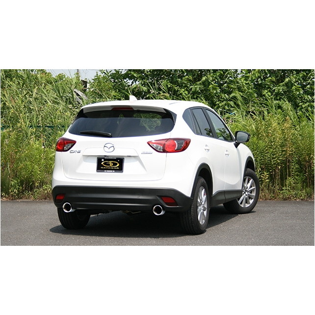 ガナドール Vertex P.B.S搭載 マフラー CX-5 LDA-KE2FW GVE-023PO GANADOR スポーツマフラー_画像2