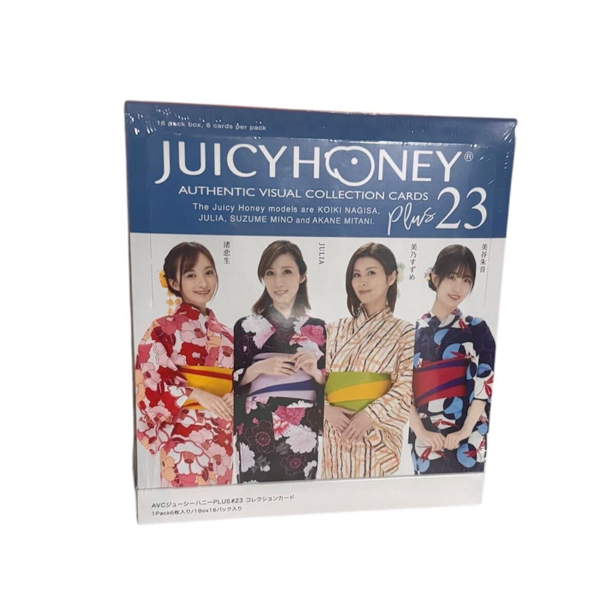 買得 ∂ ∂ シュリンク付1BOX 渚恋生&JULIA&美乃すずめ&美谷朱音 PLUS#23 コレクションカード ジューシーハニー AVC 未開封 新品 その他