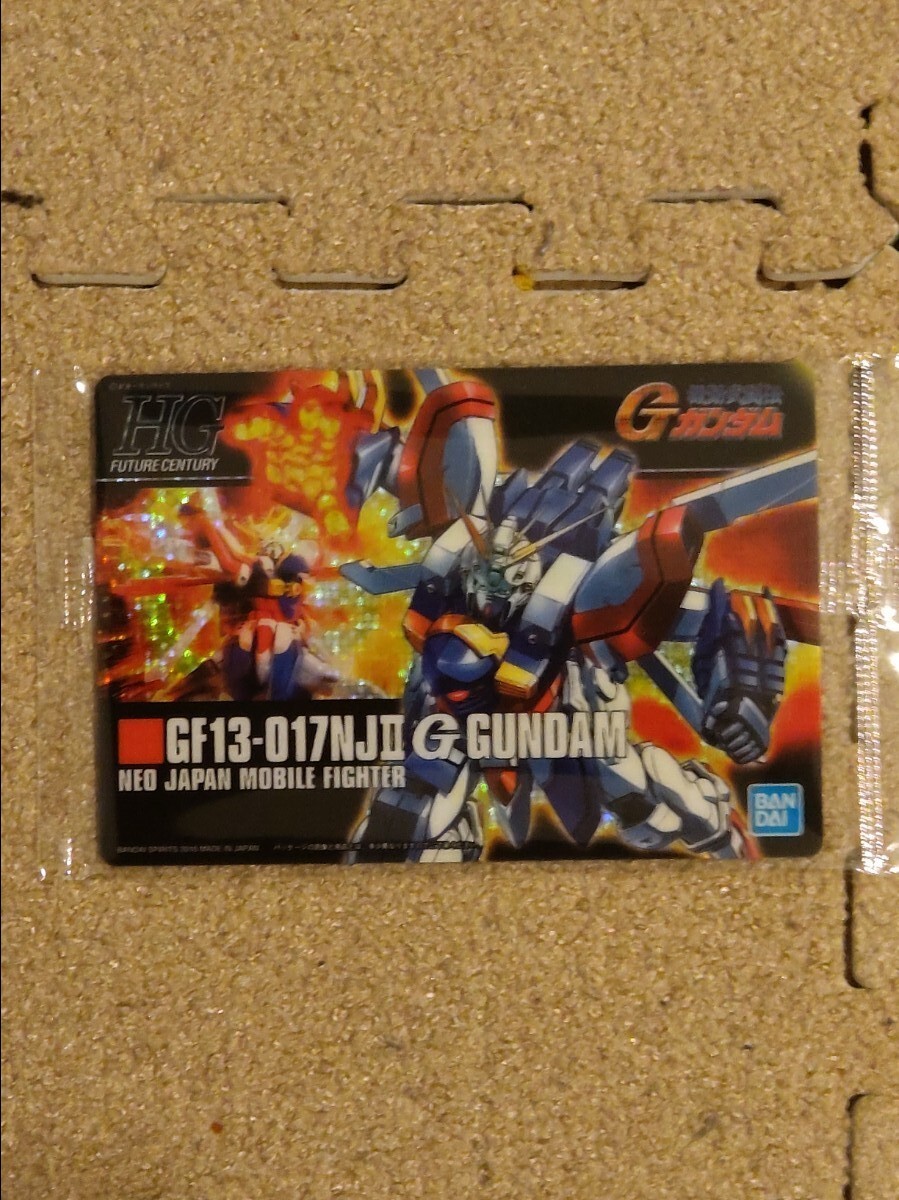 ガンダム ガンプラパッケージアートグミ「ゴッドガンダム」277　未開封品_画像1