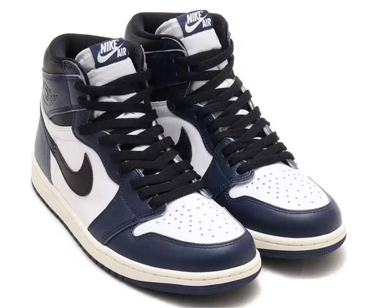 即決26.5cm NIKE JORDAN BRAND AIR JORDAN 1 RETRO HIGH OG MIDNIGHT NAVY/BLACK-WHITE-SAIL エア ジョーダン 1 HIGH DZ5485-401新品