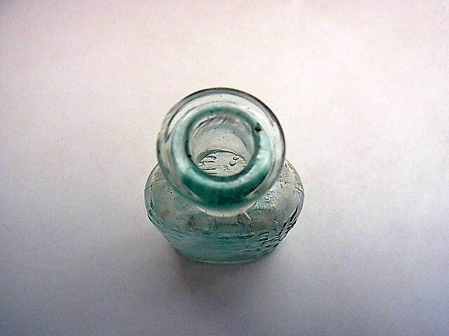 古硝子 台所ストーブ用 磨き油 瓶 ◆ 米国アンティーク _画像4