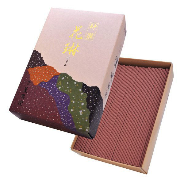 ◇25◇特選 花琳★ 150g 線香 天然白檀の香り 国産品 薫寿堂 有煙香 大バラ 定価￥1,980【信頼のヤフオク！実績２５年】★