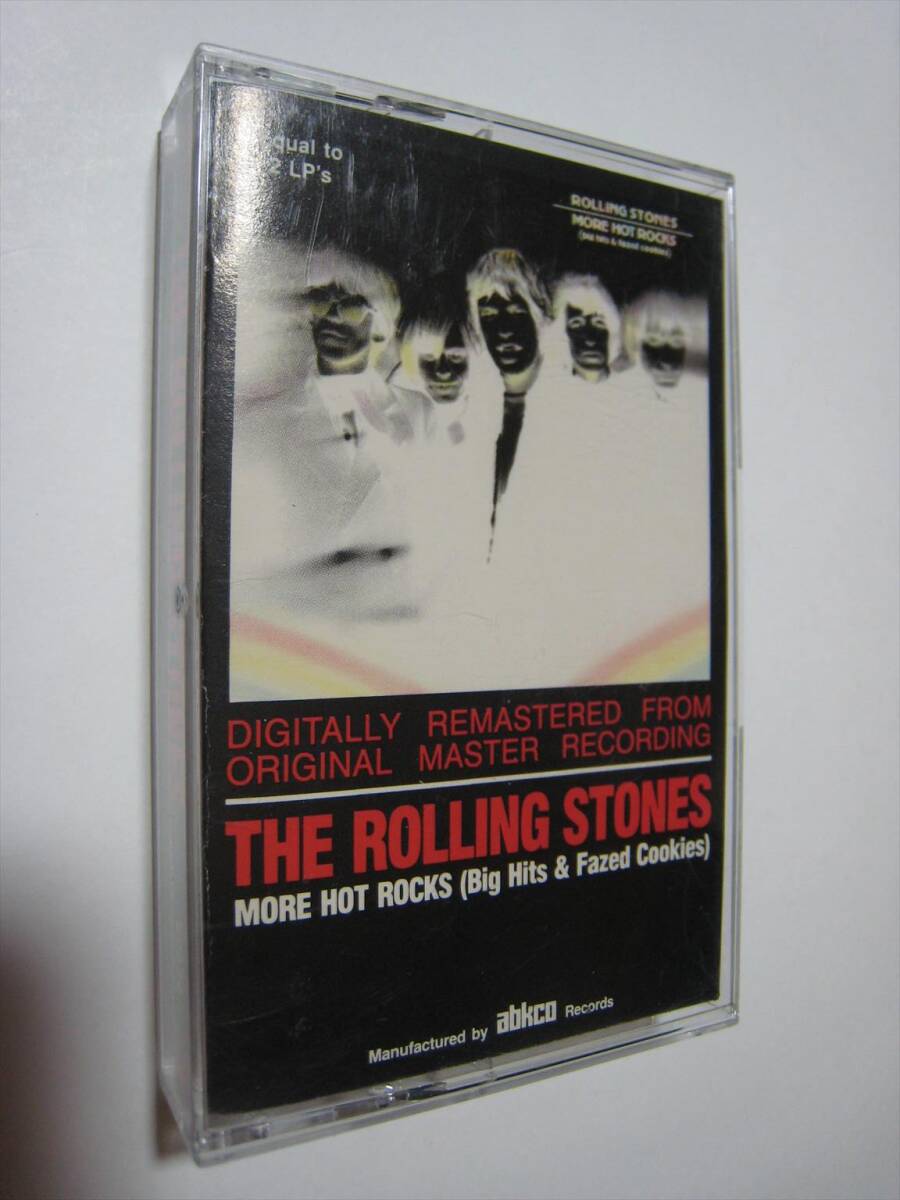 【カセットテープ】 THE ROLLING STONES / MORE HOT ROCKS BIG HITS & FAZED COOKIE US版 ローリング・ストーンズ モア・ホット・ロックス