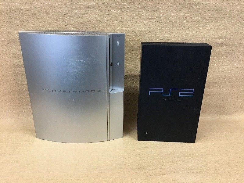 ★☆（鹿児島発送） 【ジャンク品/動作不良】PS3/PS2ゲーム機本体まとめ 2台セット☆★
