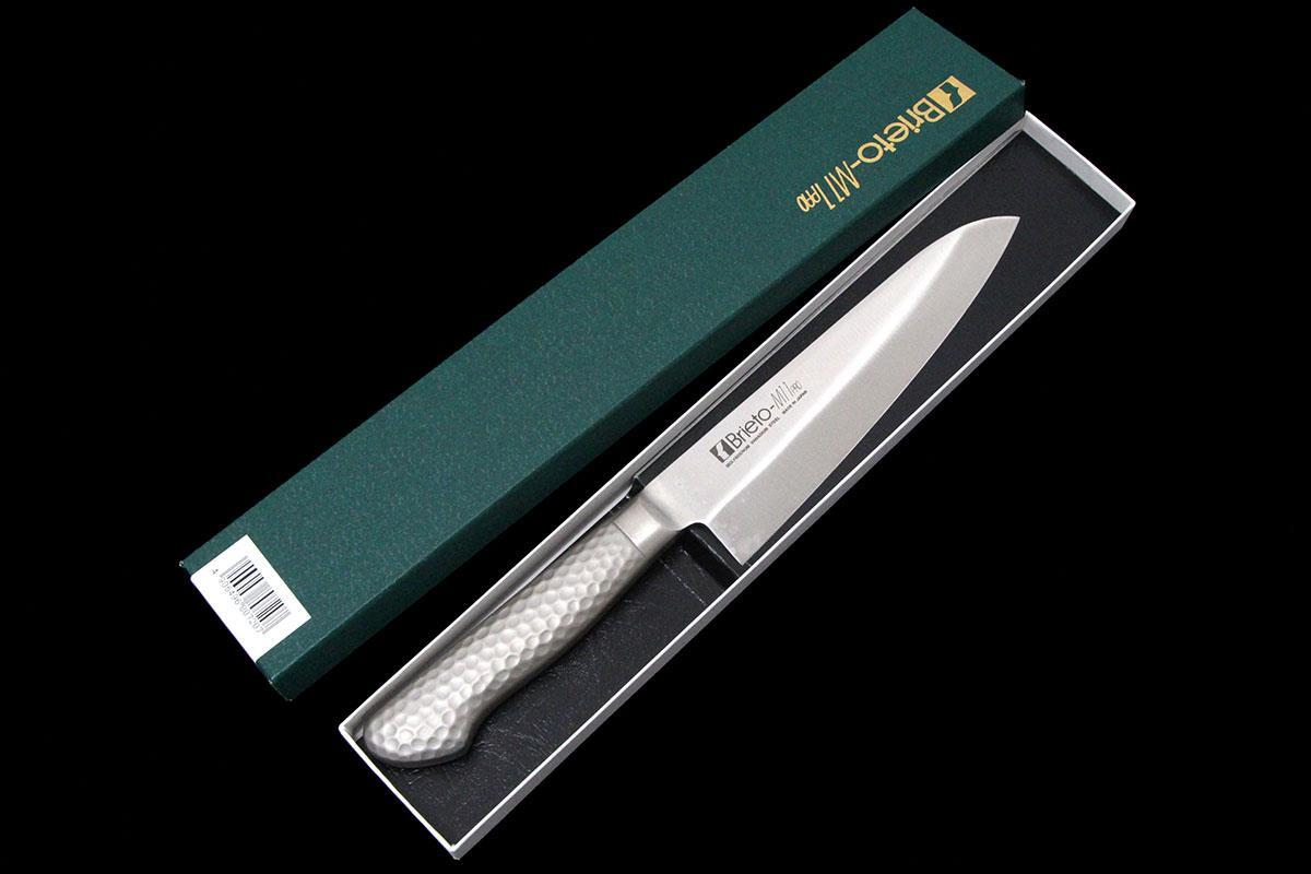 未使用品｜Brieto 洋出刃包丁 180mm モリブデンバナジウム鋼 Brieto-M11 PRO M1120 箱付 KN02-A10652-2L2A