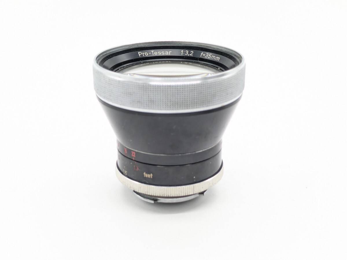 Carl Zeiss Pro-Tessar 35mm f3.2【美品】希少 M42 MOUNT SPIRAL: Carl Zeiss Pro-Tessar 35mm F3.2 and Pro