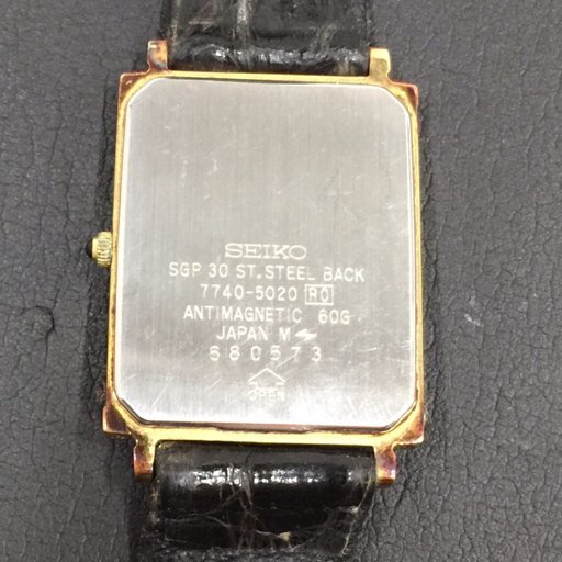 SEIKO セイコー 7740 5020 ドルチェ 純正ベルト クォーツ 腕時計 SEIKO セイコー 7740 5020 ドルチェ 純正ベルト クォーツ 腕時計