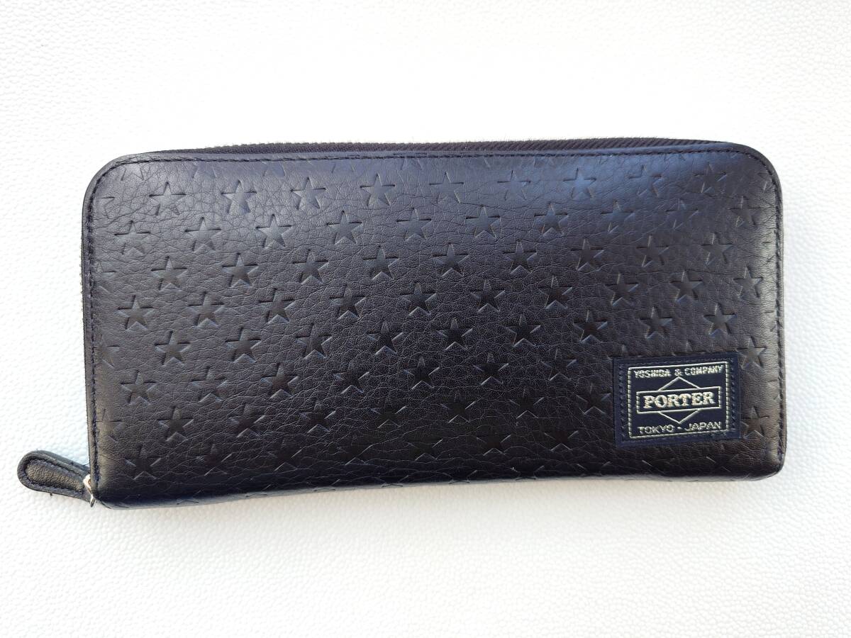 超極美品 HEAD PORTER ZIGGY WALLET (L) 黒 HP-4832 送料無料 超極美品 HEAD PORTER ZIGGY WALLET (L) 黒 HP-4832 送料無料