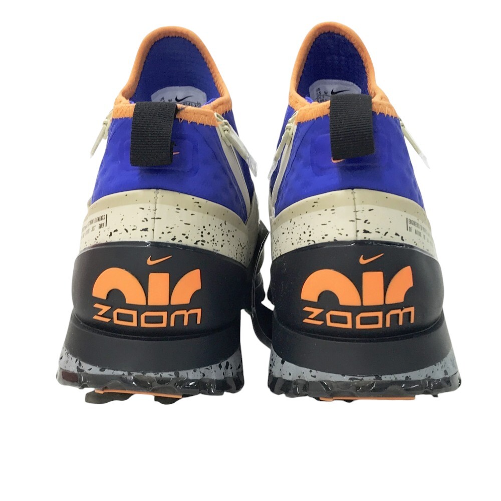 NIKE GOLF ナイキゴルフ DD8343-200 AIR ZOOM INFINITY TR SHIELD スパイクレス ゴルフシューズ ブルー系 25.5cm [240101334131] ゴルフ