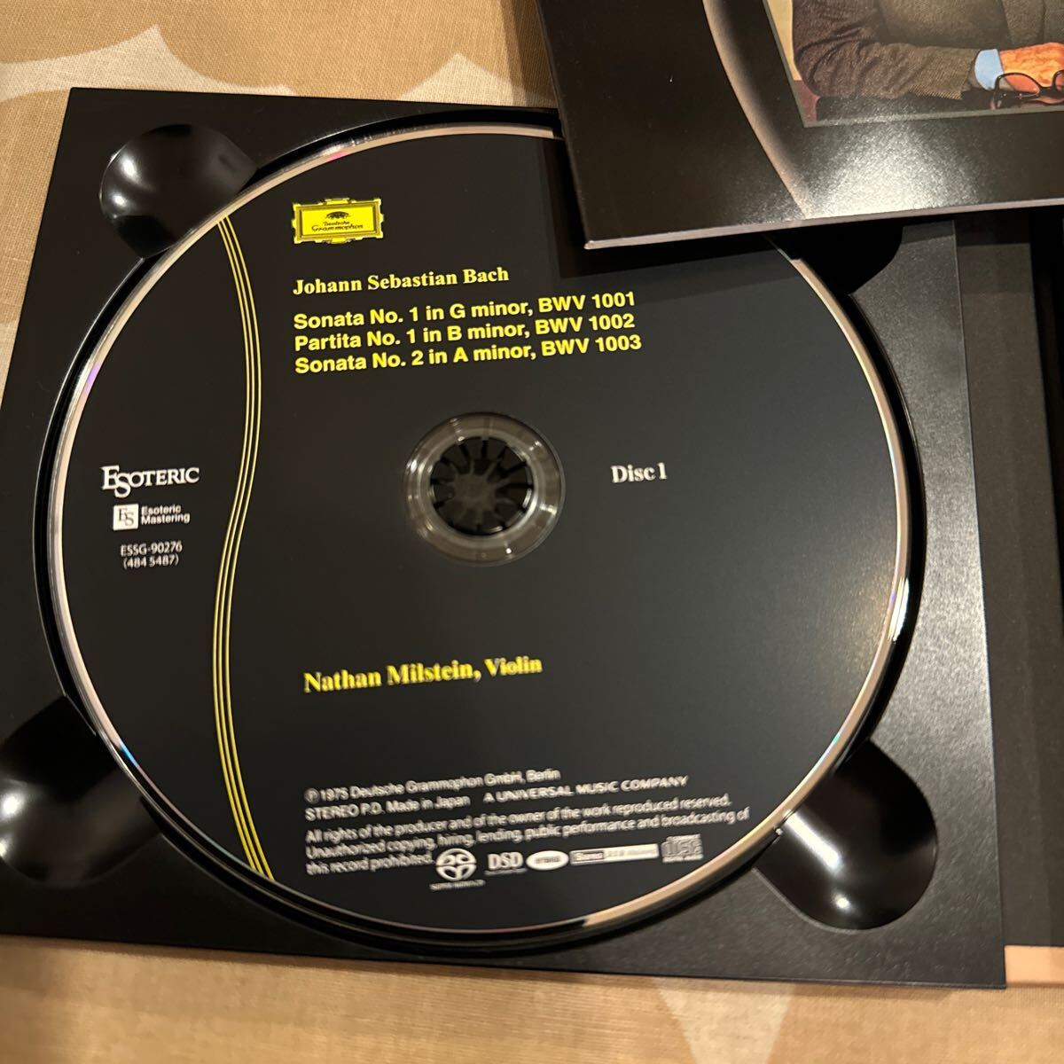 エソテリック ESOTERIC SACD ミルシティン バッハ 無伴奏