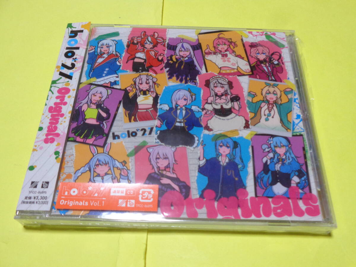 セル版 CD/holo*27 Originals Vol.1 [通常盤]　/ホロライブ 沙花叉クロヱ 百鬼あやめ さくらみこ 兎田ぺこら 雪花ラミィ 星街すいせい