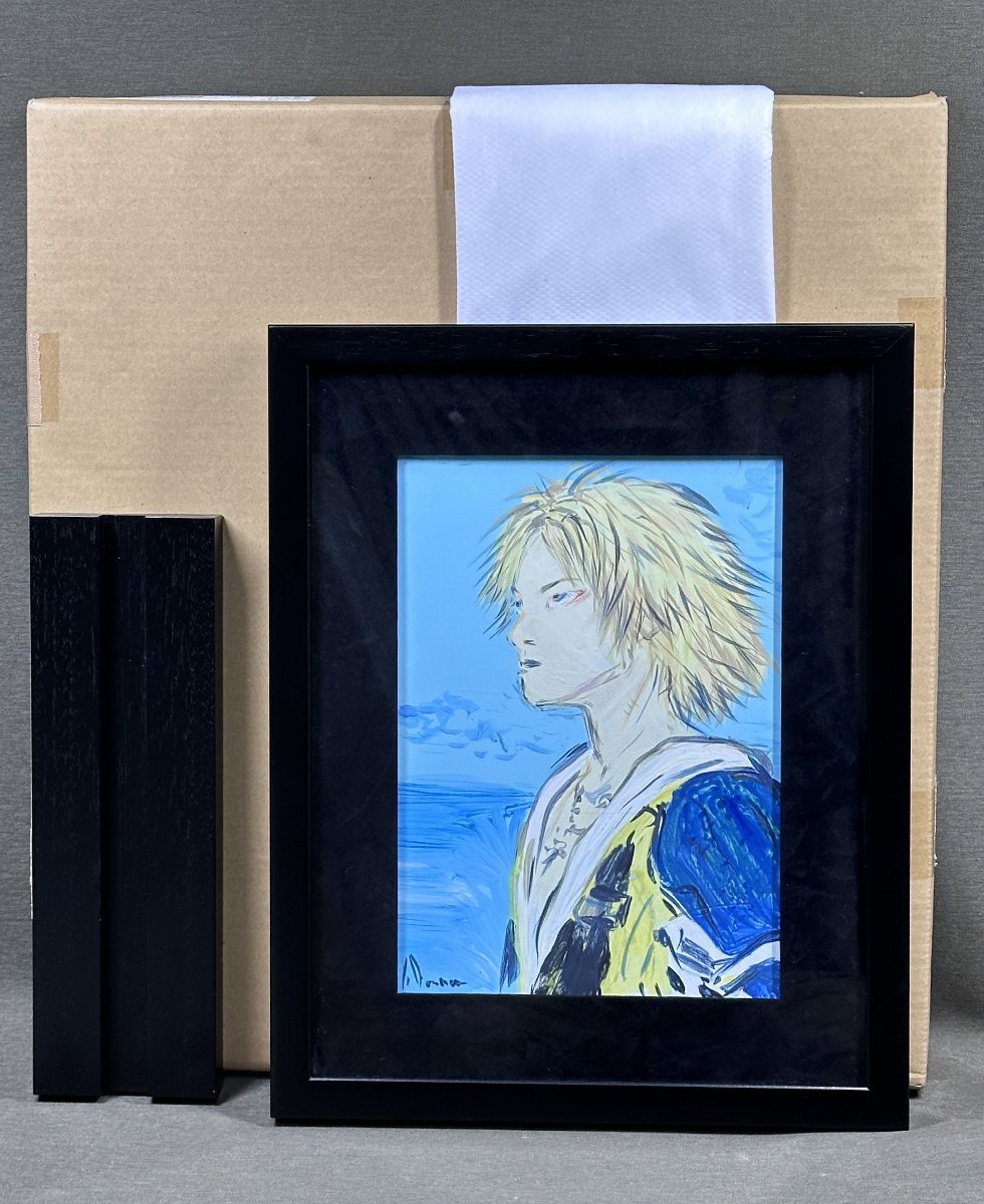 真作保証)激レア両面作品☆天野喜孝☆オーダー原画☆オリジナル 真作保証)激レア両面作品☆天野喜孝☆オーダー原画☆オリジナル