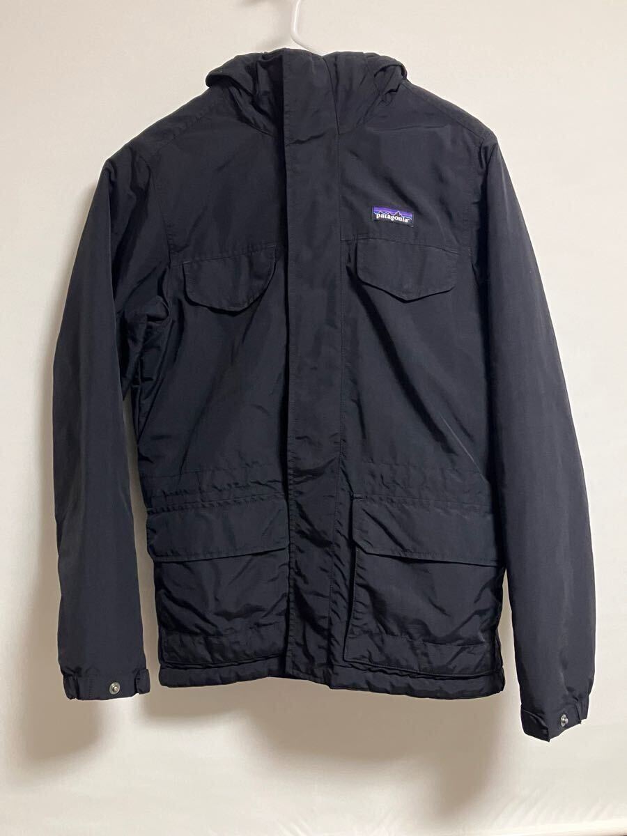 美品☆パタゴニア patagonia M's Isthmus Parka メンズ イスマスパーカ 27021 ブラックXSサイズ マウンテンパーカ