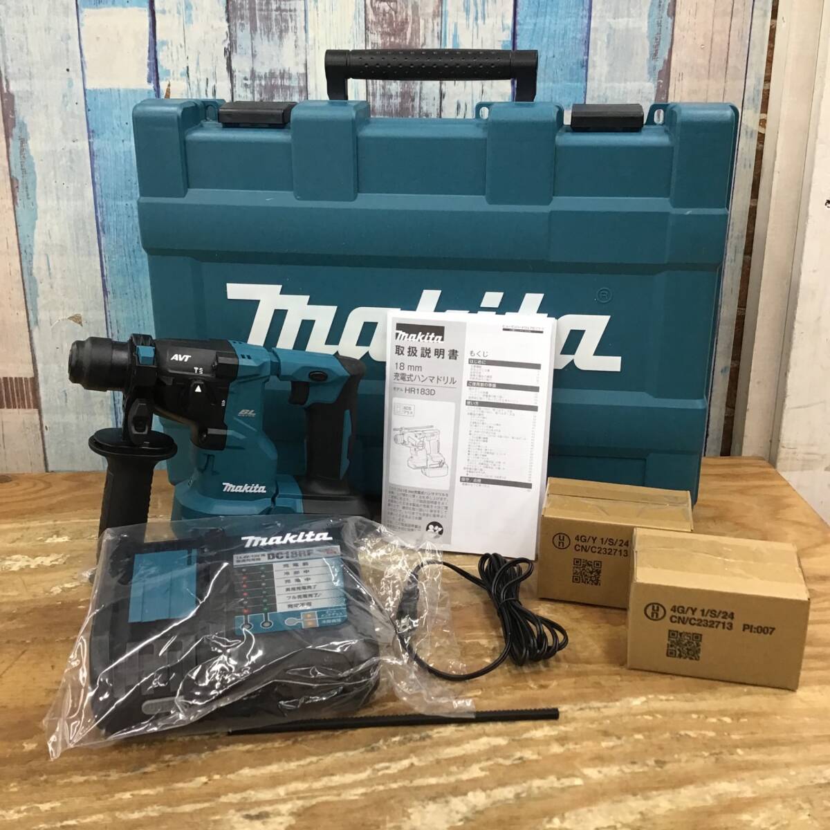 【未使用品】★マキタ(makita) コードレスハンマドリル HR183DRGX