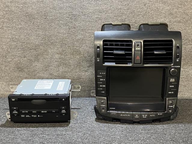クラウン DBA-GRS204 純正 マルチナビモニター セット 86120 クラウン DBA-GRS204 純正 マルチナビモニター セット 86120