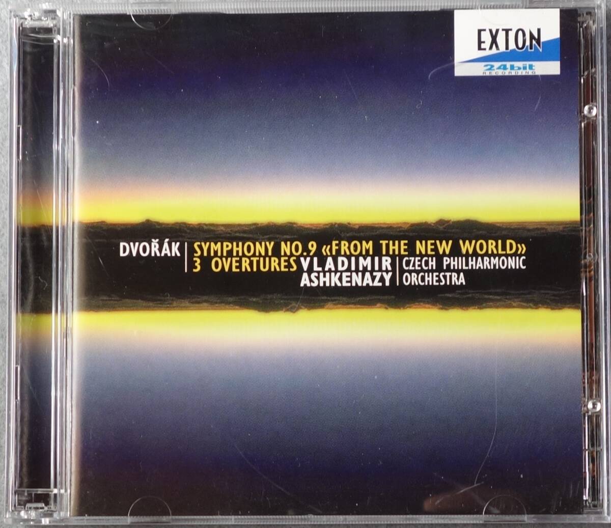 【2HDCD】ドヴォルザーク:交響曲第9番「新世界より」、「自然の王国で」「謝肉祭」「オセロ」/アシュケナージ指揮チェコフィル/EXTON