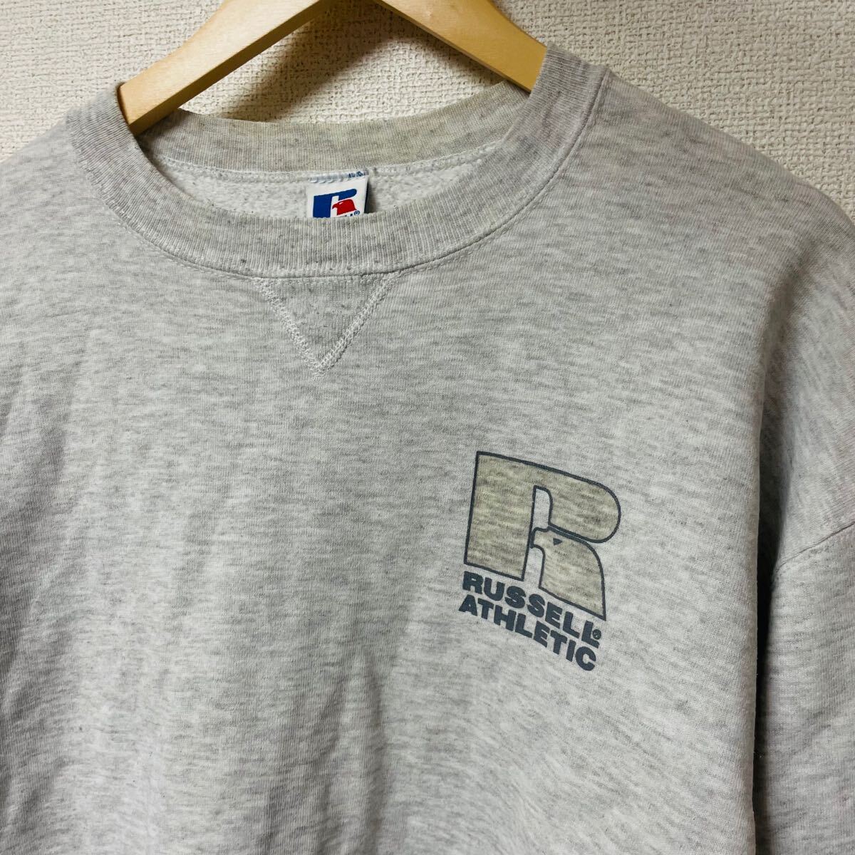 RUSSELL ATHLETIC ラッセル　USA製 スウェット トレーナー　ロゴ　古着　メンズ　L