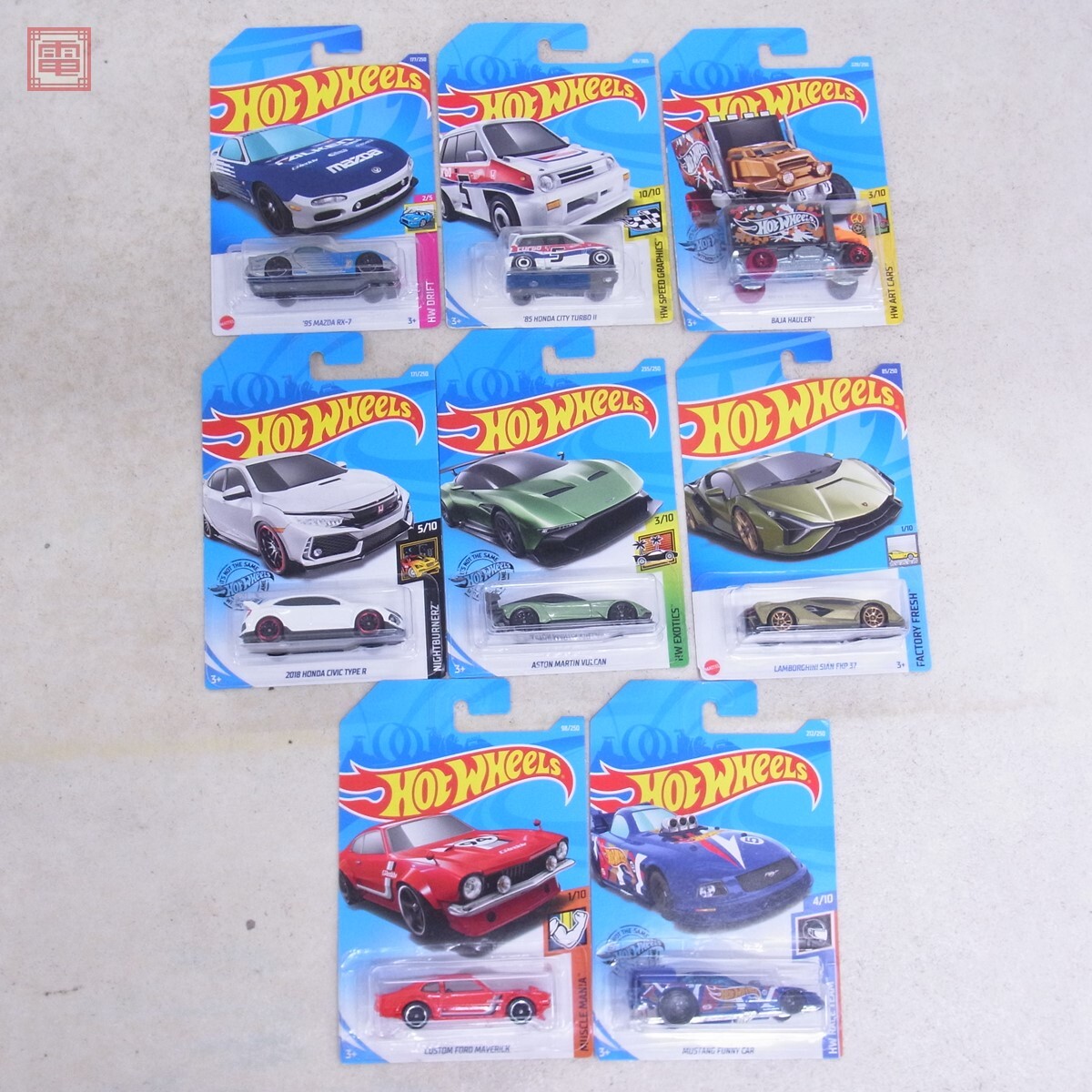  unopened Hot Wheels *72 Ford lunch .ro/*68kopo Camaro /DRIFTSTA other together 50 pcs. set [20