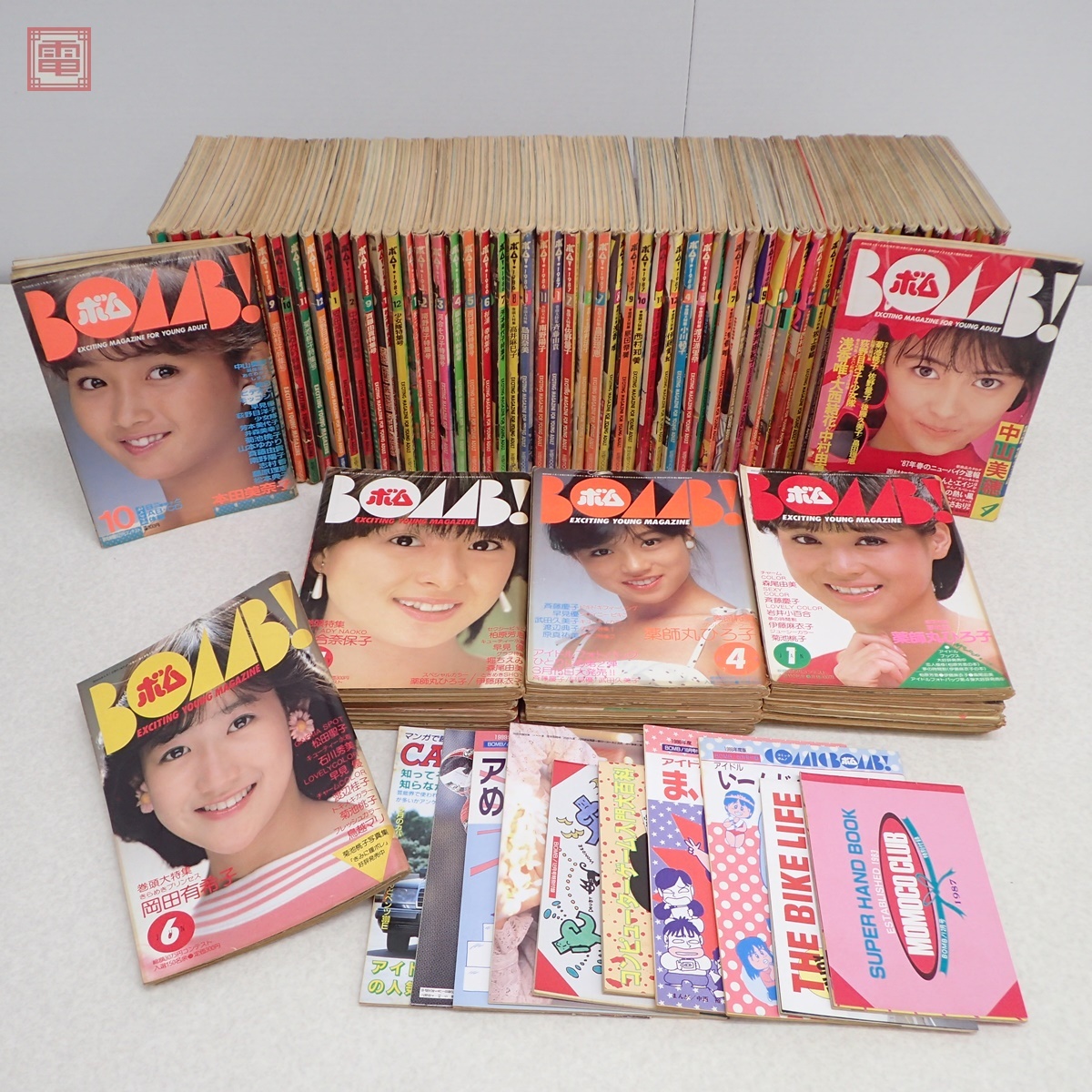 BOMB! ボム 1982年〜1989年 まとめて70冊セット 岡田有希子 中森明菜 中山美穂 松田聖子 河合奈保子 斉藤由貴 本田美奈子 当時物【20(BOMB!)|売買されたオークション情報、Yahoo!オークション(旧ヤフオク!) の商品情報をアーカイブ公開 - オークファン(aucfan.com) BOMB! ボム 1982年〜1989年 まとめて70冊セット 岡田有希子 中森明菜 中山美穂 松田聖子 河合奈保子 斉藤由貴 本田美奈子 当時物【20(BOMB!)|売買されたオークション情報、Yahoo!オークション(旧ヤフオク!) の商品情報をアーカイブ公開 - オークファン(aucfan.com)