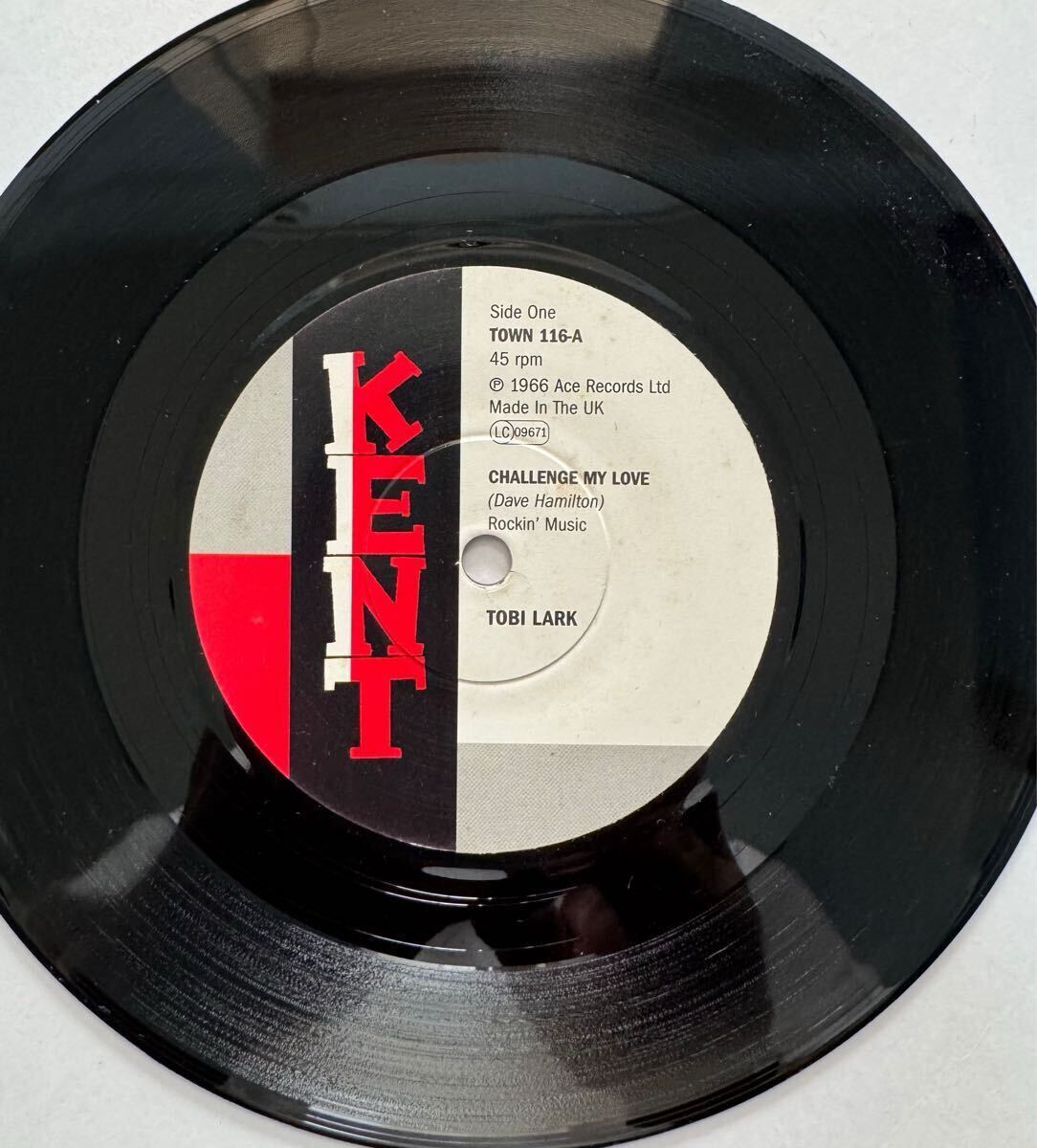 即決◆NORTHERN SOUL45★TOBI LARK／Challenge My Love・O C TOLBERT／You Got Me Turned Around (７)