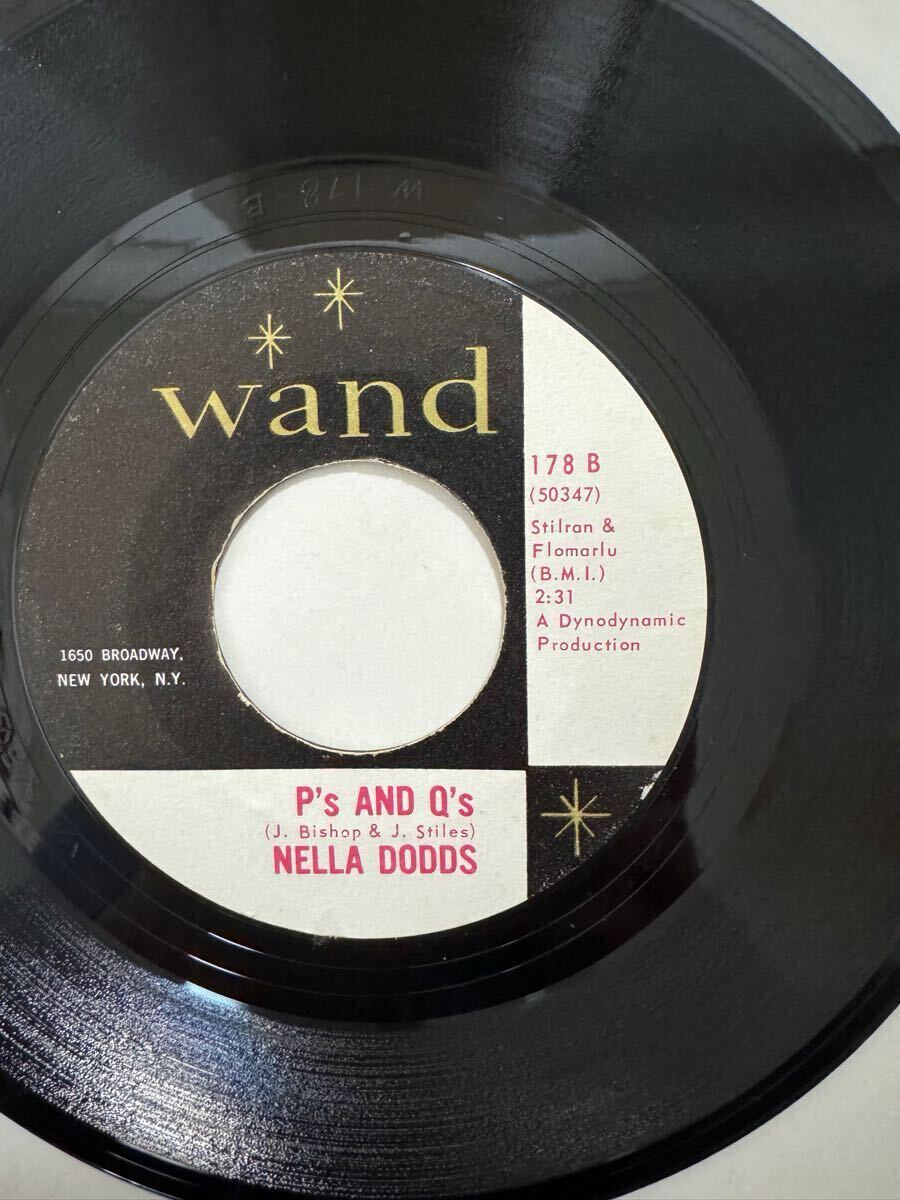 NORTHERN SOUL45★Nella Dodds／Your Love Back／P's And Q's (良品７) 10枚まで送料230円