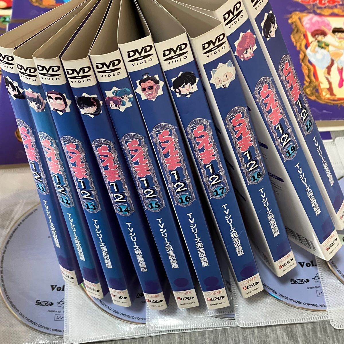 らんま1/2 DVD 全40巻セット 全巻 全話 テレビシリーズ 完全版 昭和 昔のアニメ 懐かしい らんま 早乙女乱馬 希少 らんま1/2 DVD 全40巻セット 全巻 全話 テレビシリーズ 完全版 昭和 昔のアニメ 懐かしい らんま 早乙女乱馬 希少