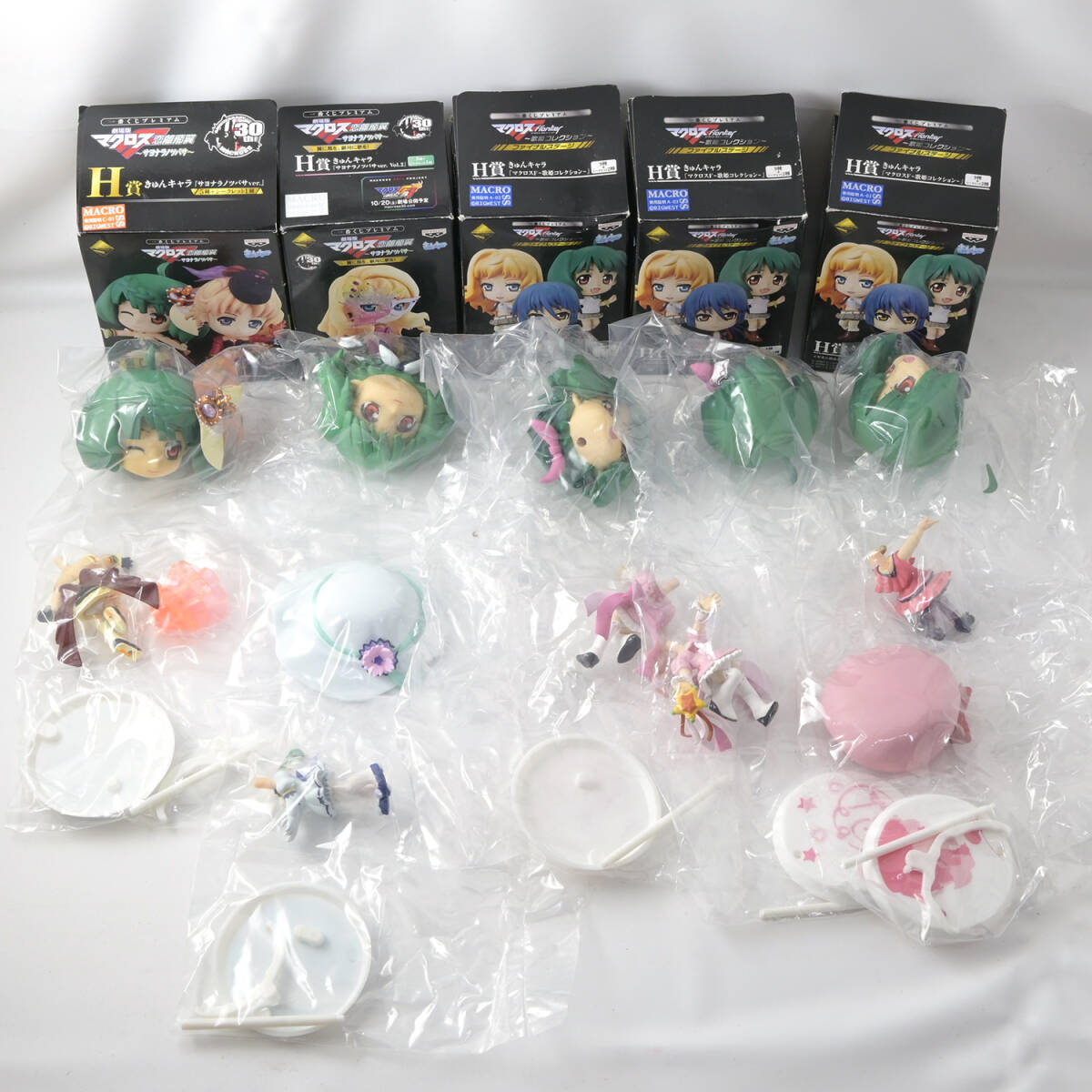 refle【內(nèi)袋 未開封】 マクロス きゅんキャラ 一番くじ 10箱 まとめ ランカ?リー シェリル?ノーム 難あり ［①］