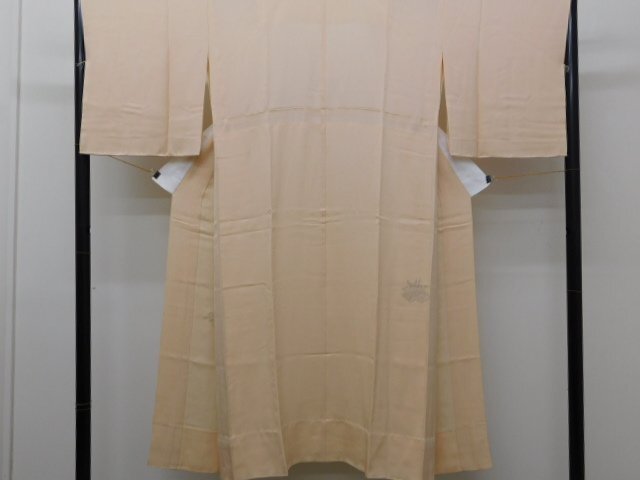 〔楽布〕P31916　正絹　パレス生地　桜色　絵羽　襦袢　ｋ