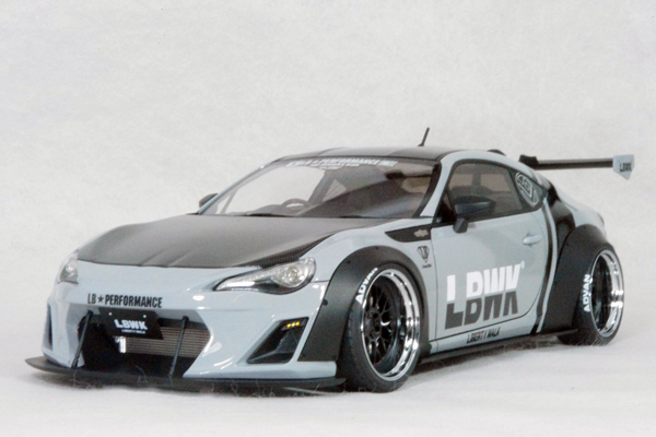 ● 1/18 トヨタ 86 〓 LB nation 86 Full Complete Ver. 1 / グレー 〓 TOYOTA ignition