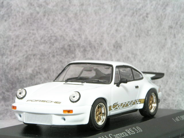 ● 1/43 ポルシェ 〓 911 ( 930 ) カレラ RS 3.0 / 1974年 グランプリ ホワイト 〓 PORSCHE MINICHAMPS