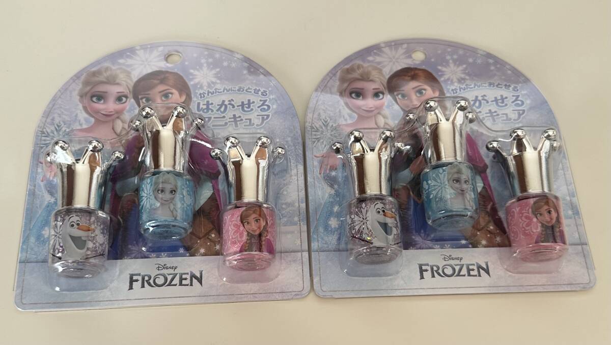 Disney はがせるマニキュア３本セット ＜ アナと雪の女王 ＞ 2個セット