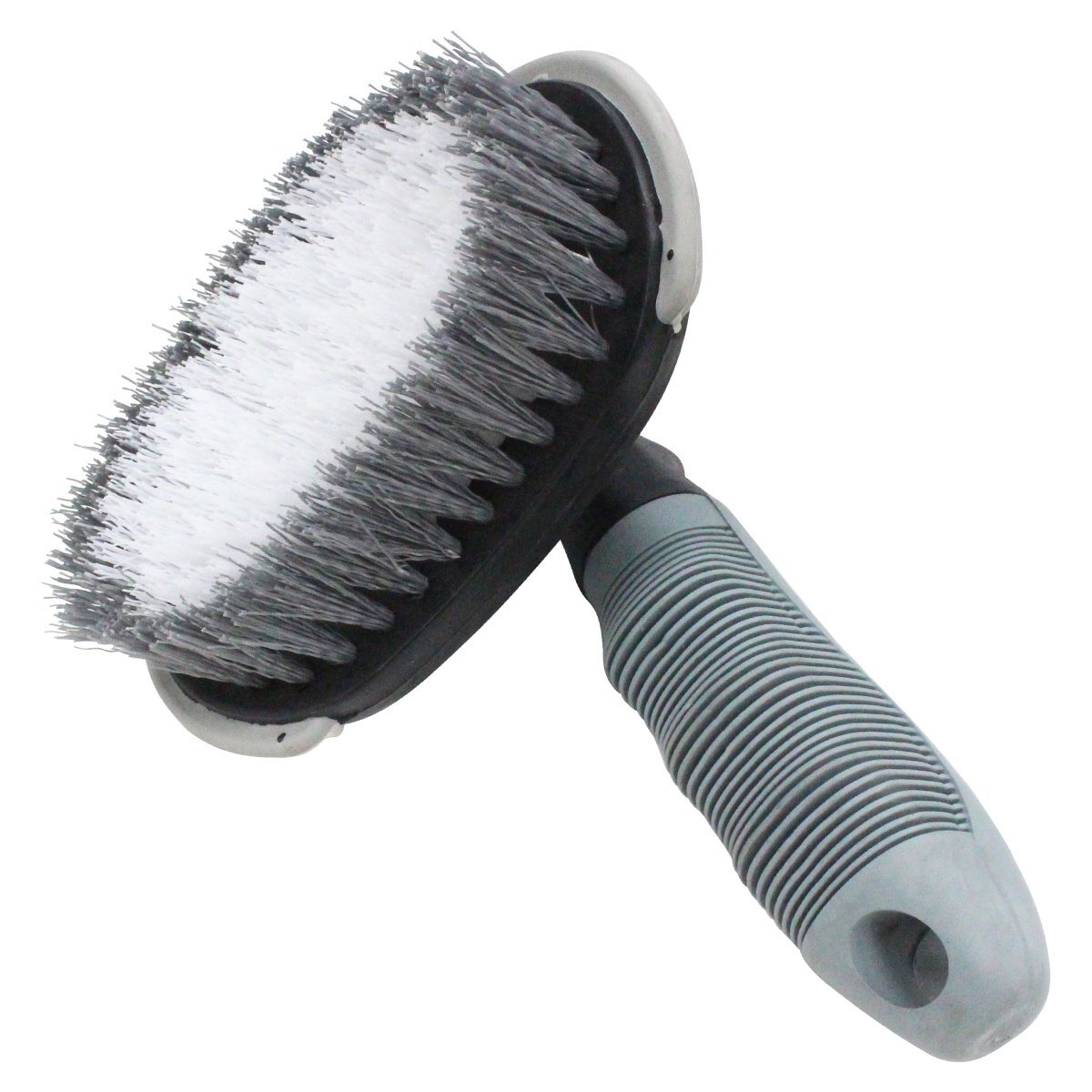 [ with translation ] tire car wash round U type design tire brush 360 times cleaning brake disk wheel hub wheel brush car wash brush goods for car wash 