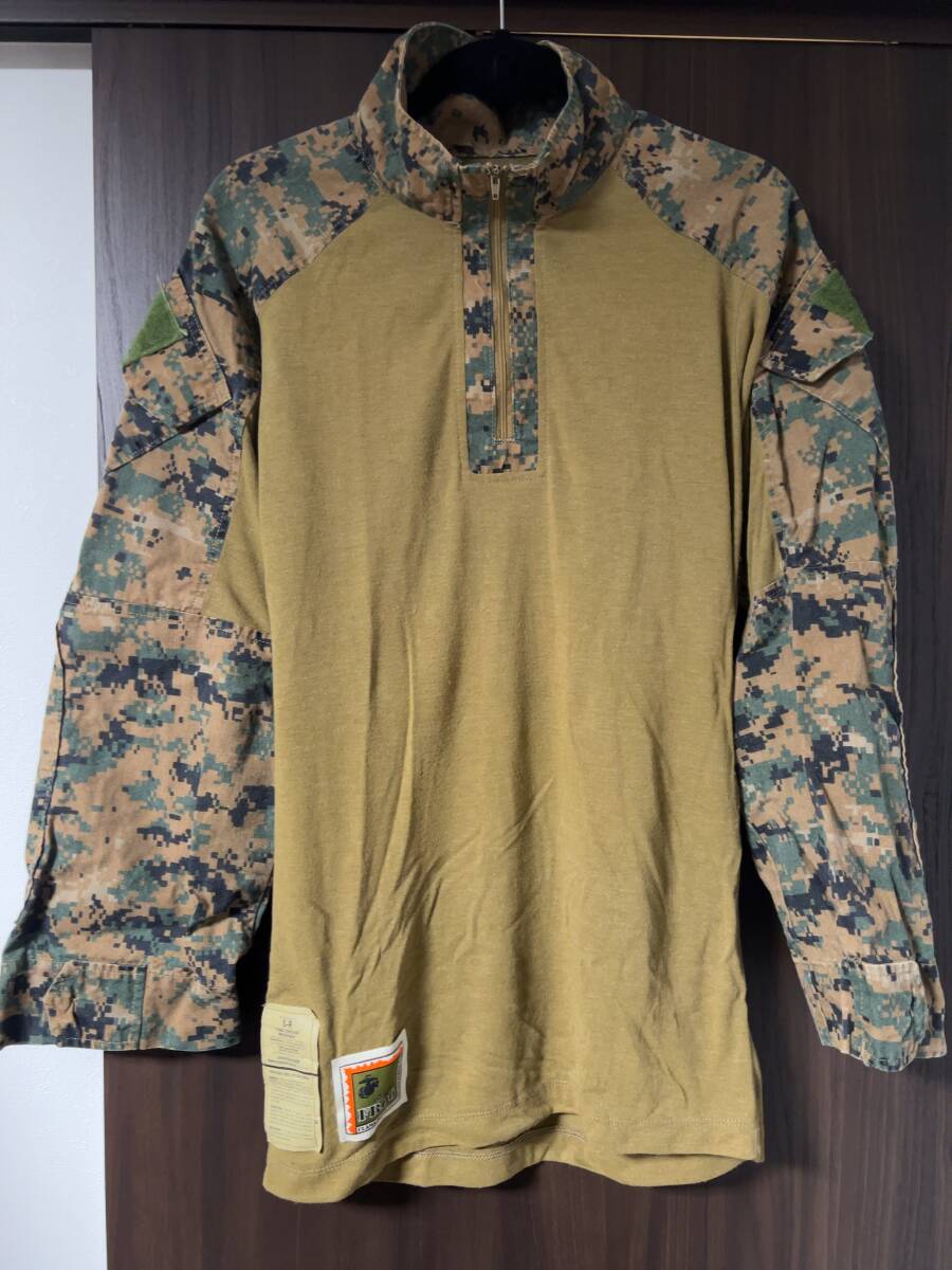 米軍実物 未使用 USMC FROG コンバットシャツ S-R ⑥ 米海兵隊実物FROGコンバットシャツ上下S-R