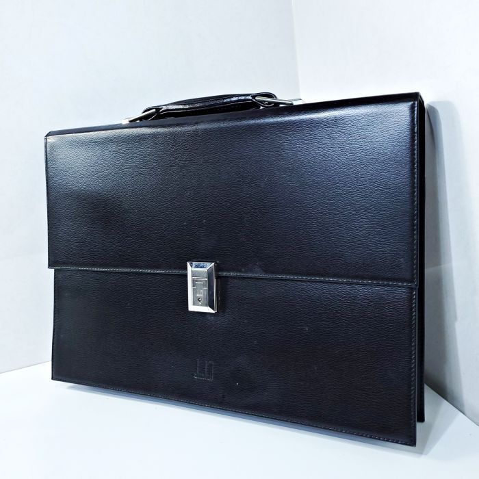 ダンヒル Dunhill レザー ビジネスバッグ ブリーフケース 書類鞄 ダンヒル Dunhill レザー ビジネスバッグ ブリーフケース 書類鞄