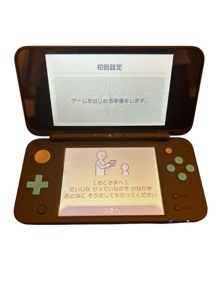箱あり美品New Nintendo 2DSLL ブラック×ターコイズ本体セット