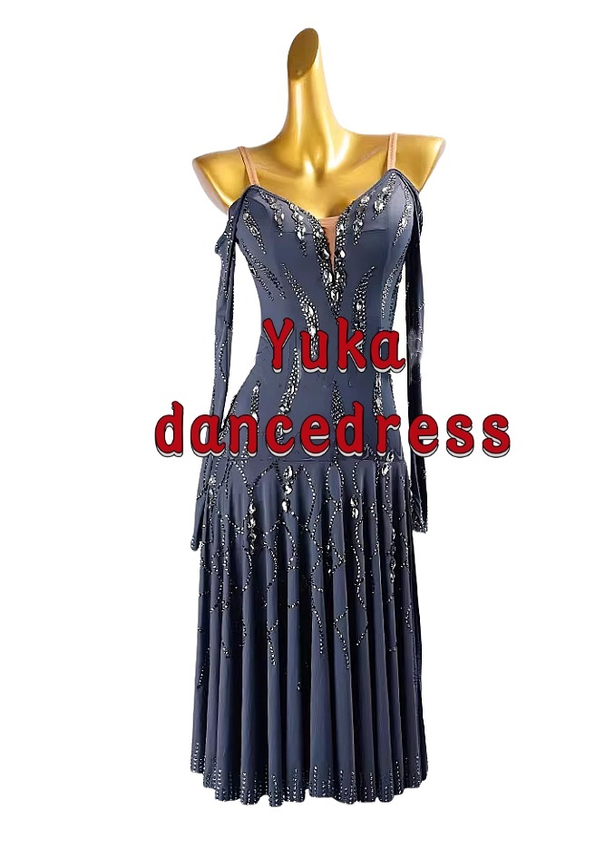 NEW【社交ダンスドレス・モダンドレス・スタンダードドレス・ラテンドレス・オーダーメイド対応　新品★最高品質★latin-414
