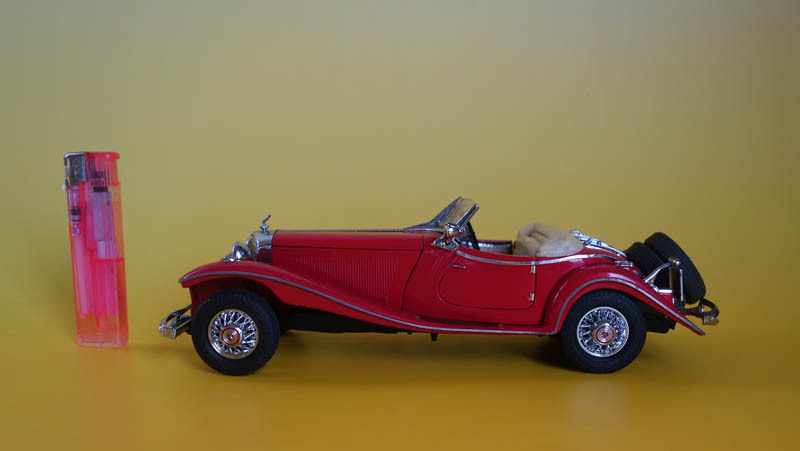 フランクリンミント メルセデスベンツ 500K スペシャルロードスター 1/24 1935年 Mercedes-Benz 500K Roadster 欠品無