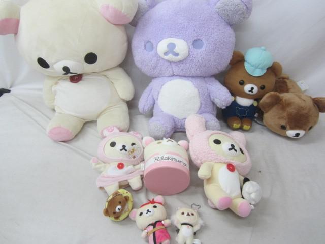 【まとめ売り 中古品】 ホビー コリラックマ チャイロイコグマ お祭り いつでもいっしょ ぬいぐるみ 等 グッズセット