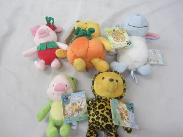 【同梱可】中古品 ディズニー くまのプーさん イーヨー ピグレット もりのかそうパーティー ぬいぐるみ グッズセット