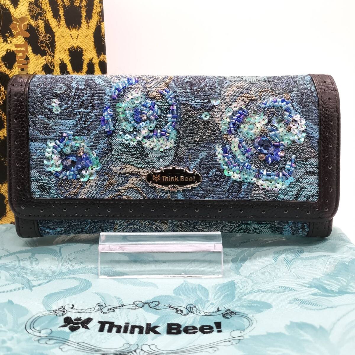 華やかさと上質感の融合☆ Think Bee! シンクビー 長財布 ネバー 華やかさと上質感の融合☆ Think Bee! シンクビー 長財布 ネバー