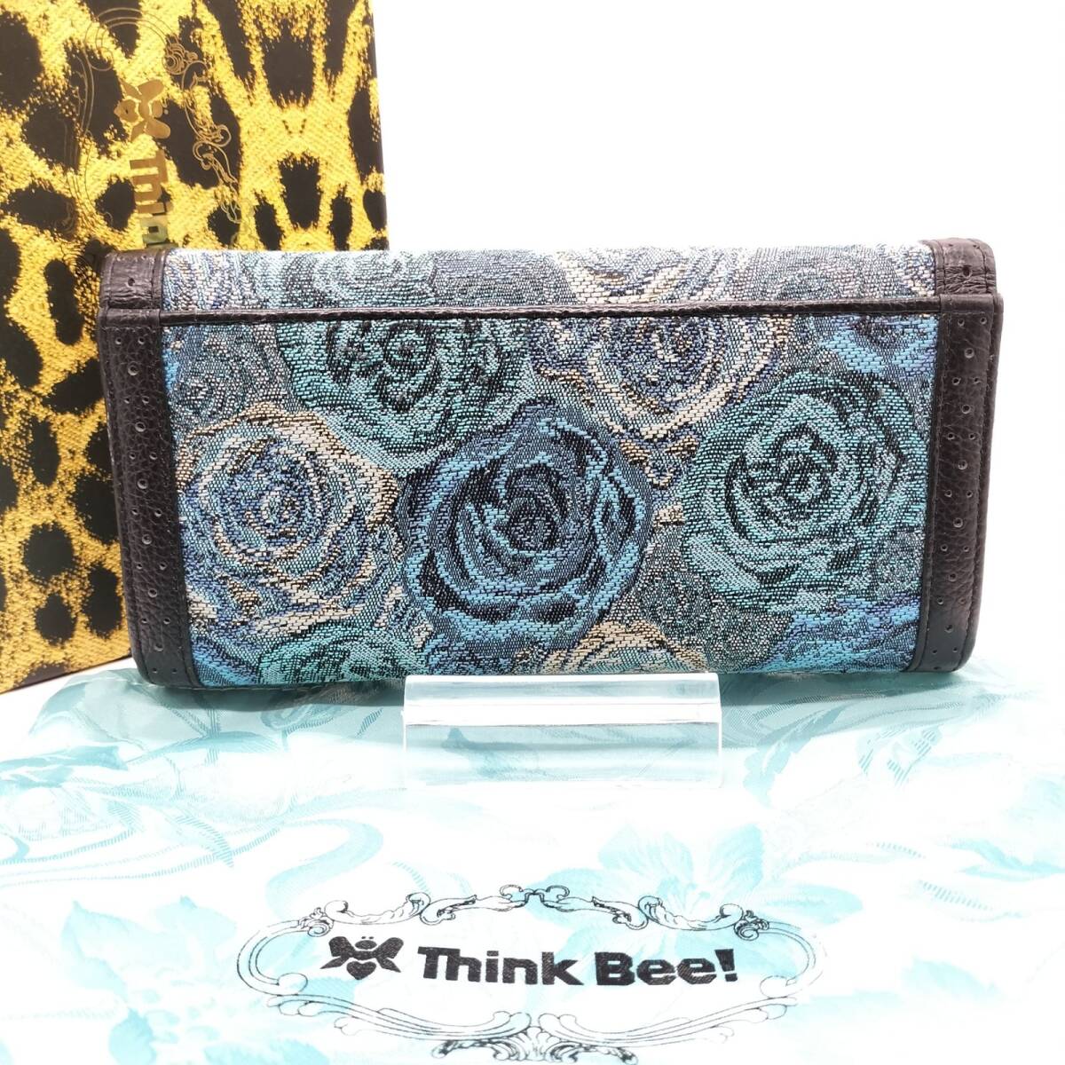 華やかさと上質感の融合☆ Think Bee! シンクビー 長財布 ネバー 華やかさと上質感の融合☆ Think Bee! シンクビー 長財布 ネバー