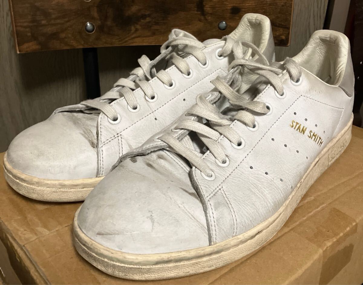 adidas スタンスミス S75075 クリアグラナイト グレー系 29.5