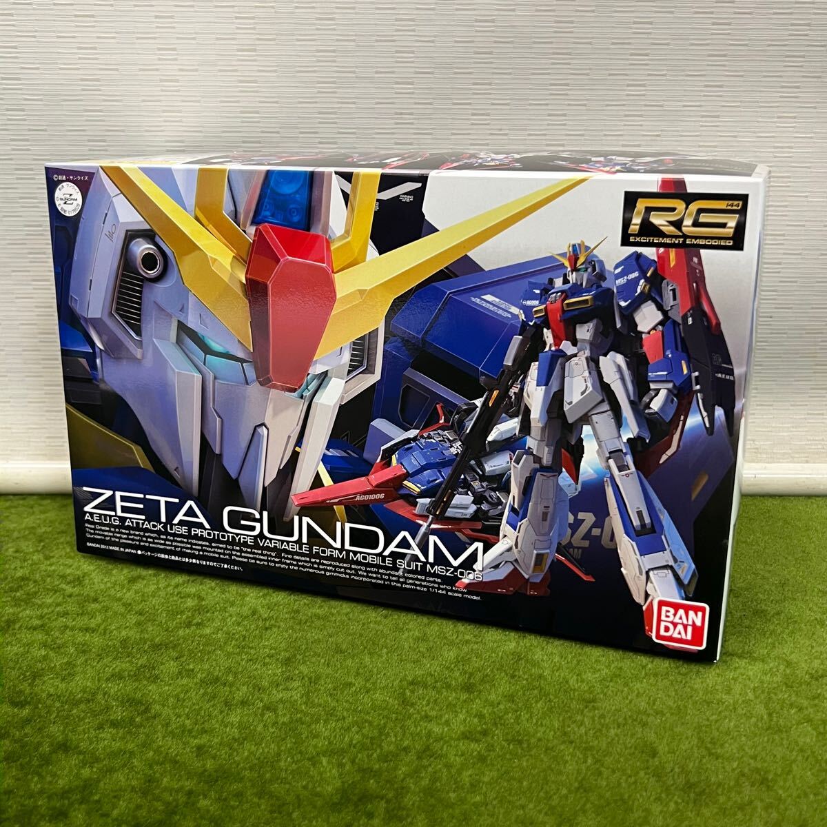 ★☆新品未使用品 BANDAI/バンダイ プラモデル RG ゼータガンダム 1/144 機動戦士ガンダム