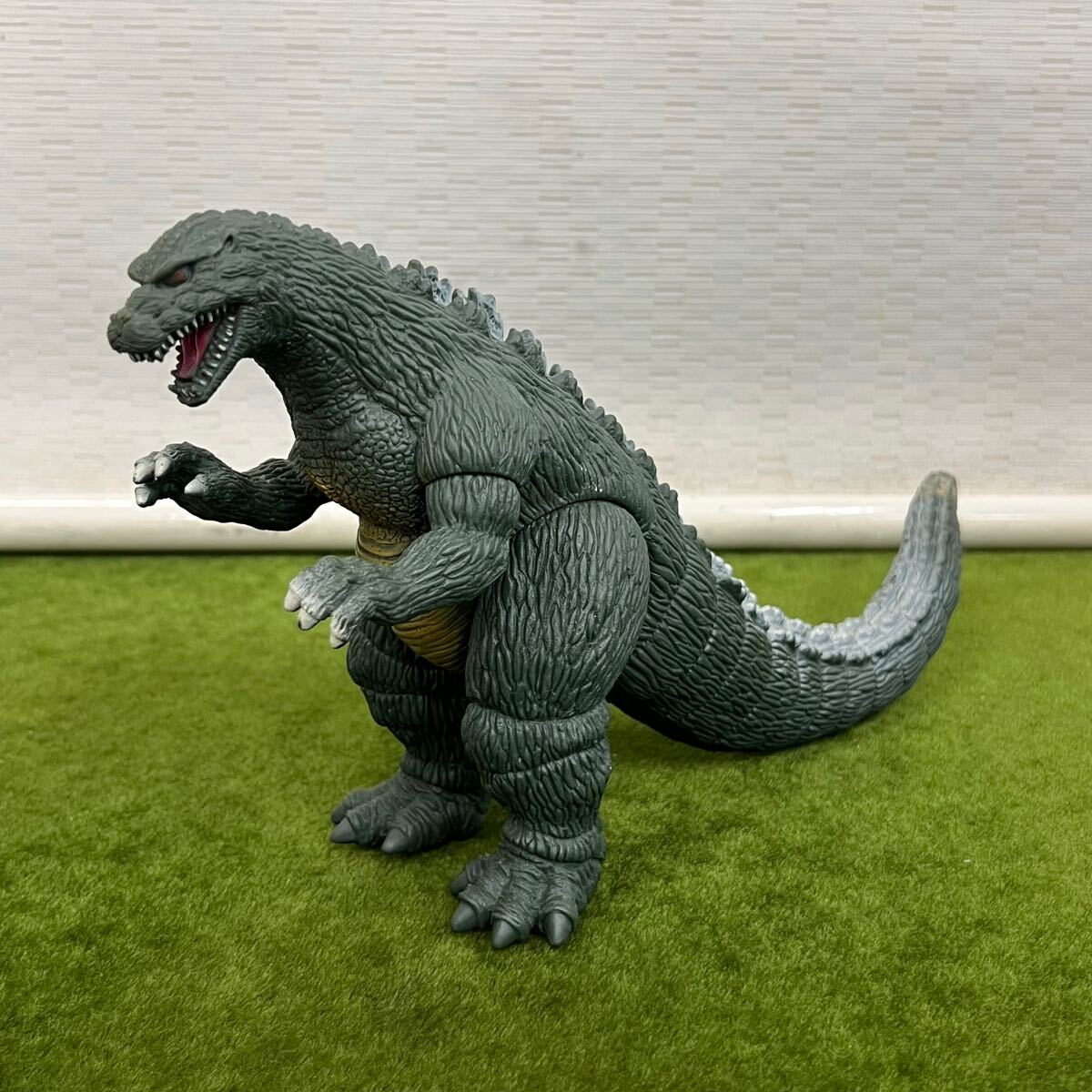 13★☆ソフビ/ソフビフィギュア BANDAI/バンダイ 1995 ゴジラジュニア/ゴジラ 全高約17.5cm