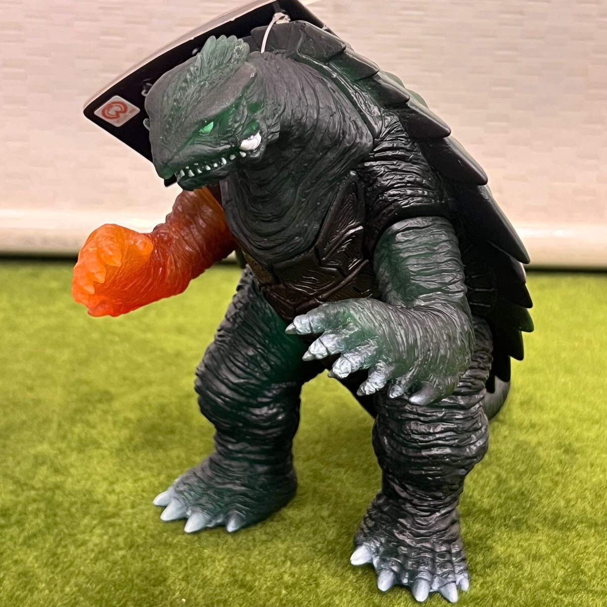 47★☆未使用品 ソフビ/ソフビフィギュア BANDAI/バンダイ 劇場限定 バニシングフィスト ガメラ1999 守護獣ガメラ タグ付き