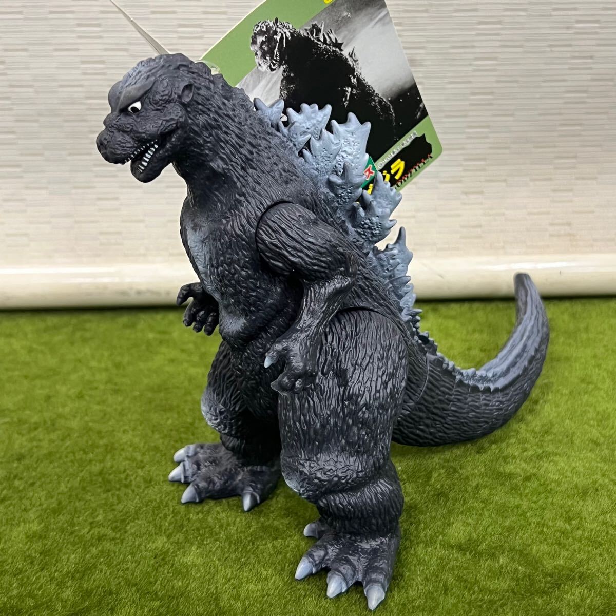58★☆未使用品 ソフビ/ソフビフィギュア BANDAI/バンダイ ムービーモンスターシリーズ ハイパーホビー誌上限定 ゴジラ2002 タグ付き