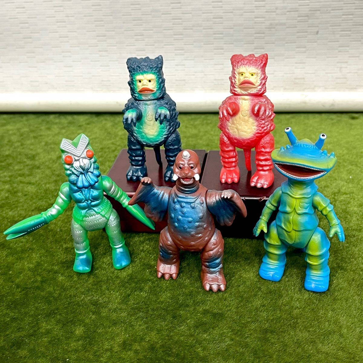 70★☆BANDAI/バンダイ ブルマァク/ブルマァク魂 ウルトラQ/ウルトラマンシリーズ 怪獣5体 バルタン星人/ガラモン/カネゴンなど
