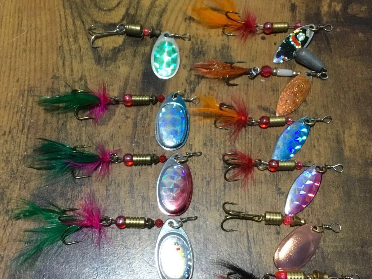  name unknown / spinner / case attaching / almost beautiful goods 16 point set /( Area / trout / Brett n/meps/rub Rex )