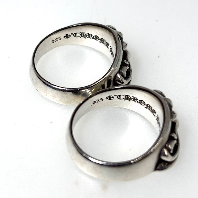 Chrome Hearts】クロムハーツ リング セット 指輪 キーパー Chrome Hearts】クロムハーツ リング セット 指輪 キーパー